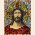 Набор для рисования стразами Преобрана "Иисус Христос в Терновом венце" 